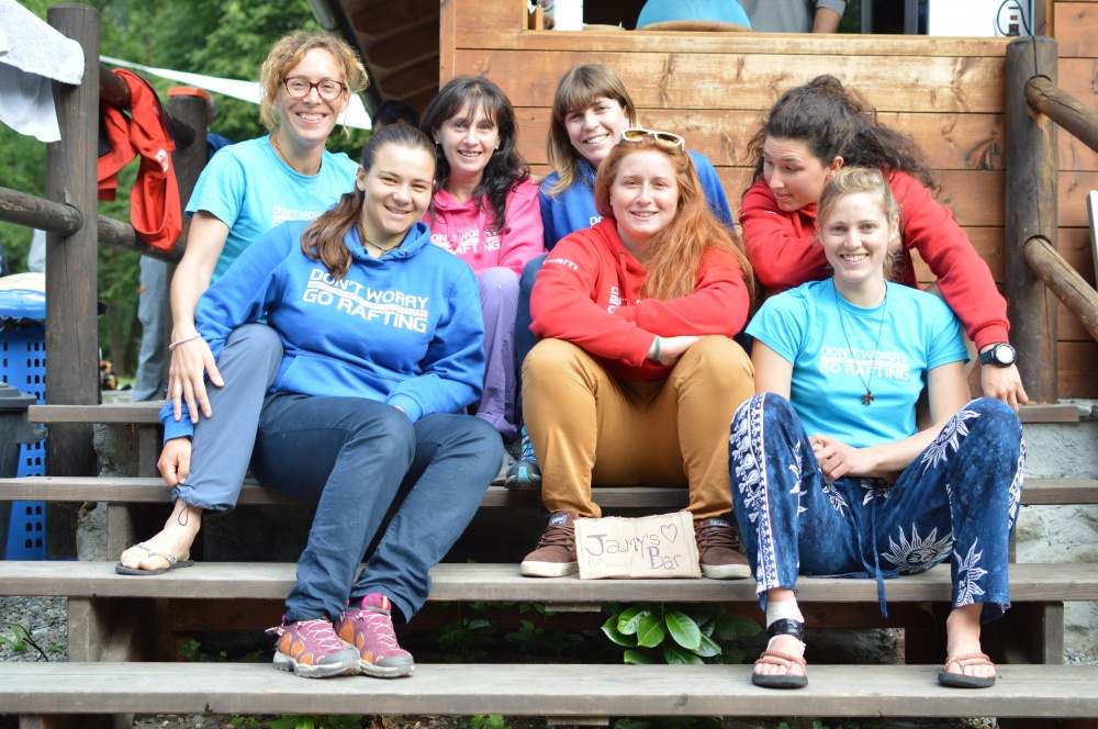 Le donne del sesia rafting Team stagione 2018